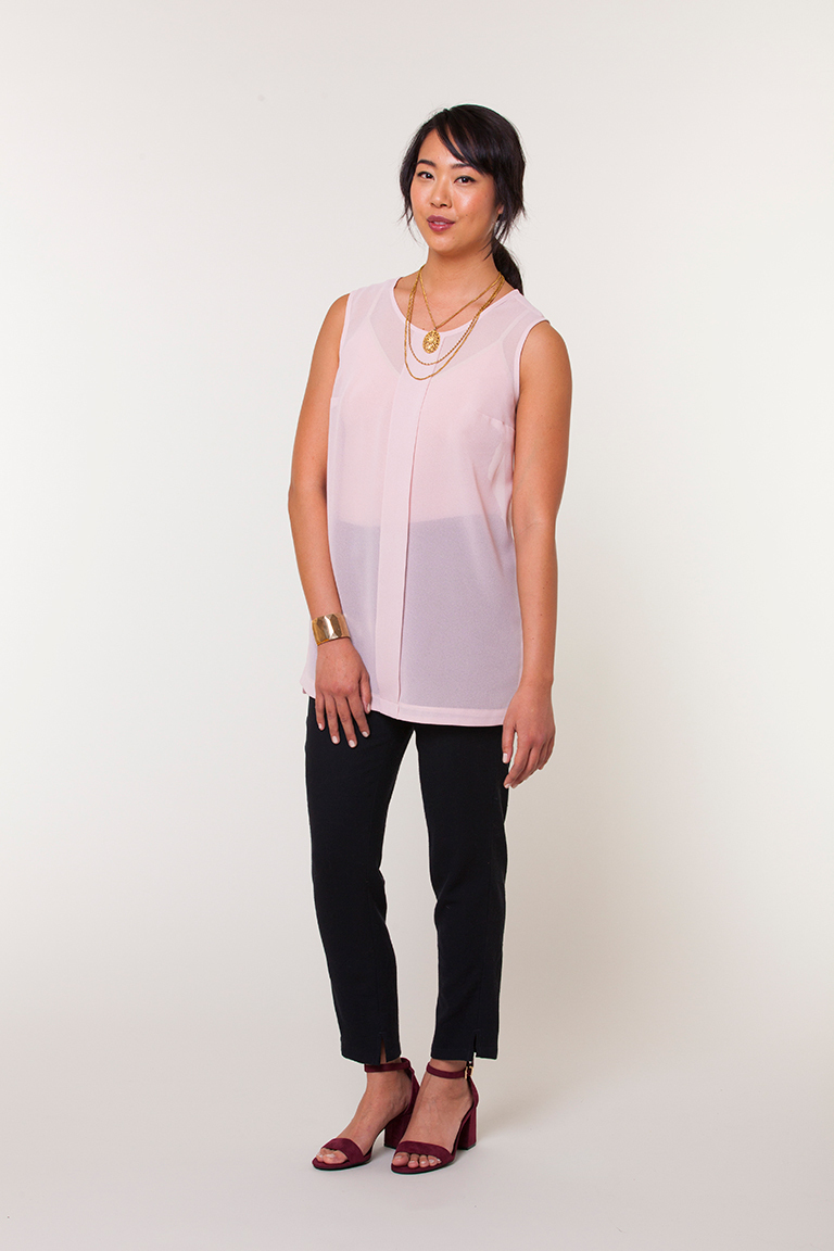 The Sorbetto sewing pattern, from Seamwork