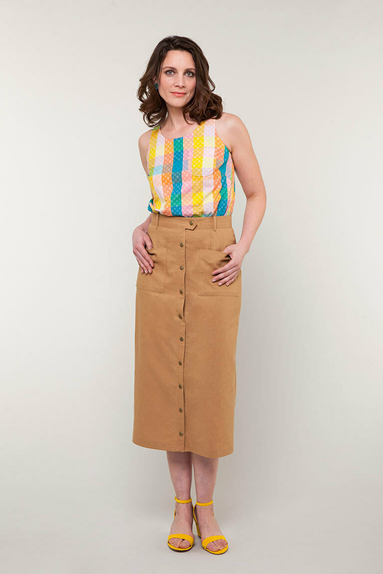 The Leonora sewing pattern, from Seamwork