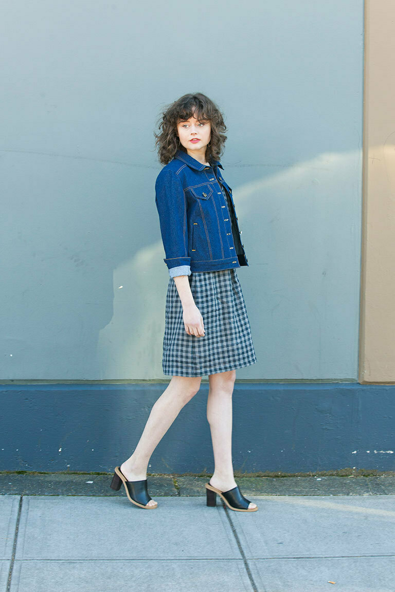 The Kimmy sewing pattern, from Seamwork