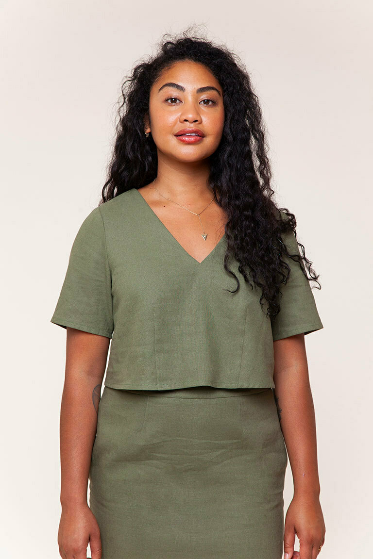 The Adria sewing pattern, from Seamwork