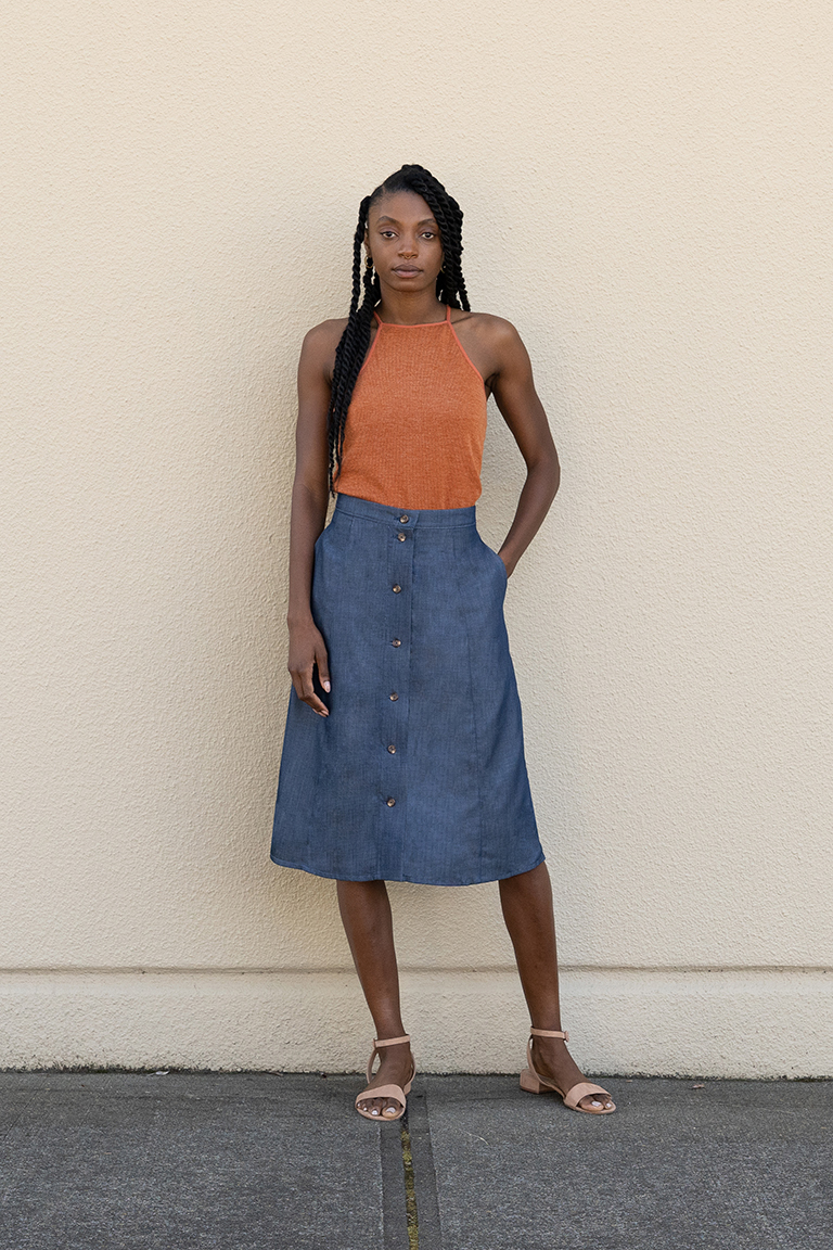 The Sawyer sewing pattern, from Seamwork