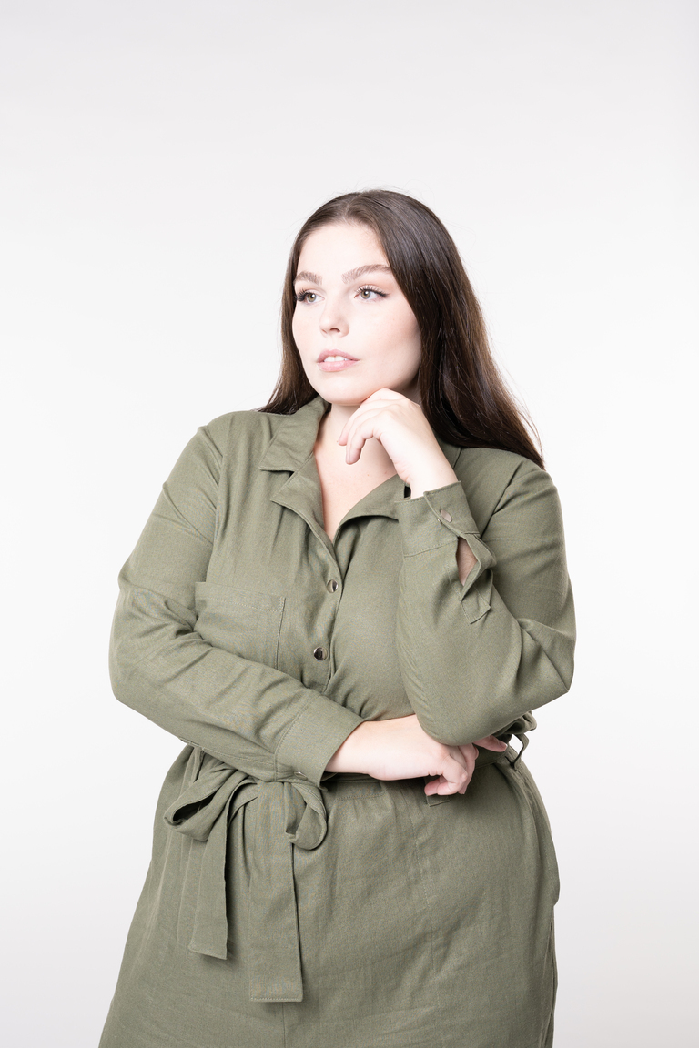 The  sewing pattern, from Seamwork