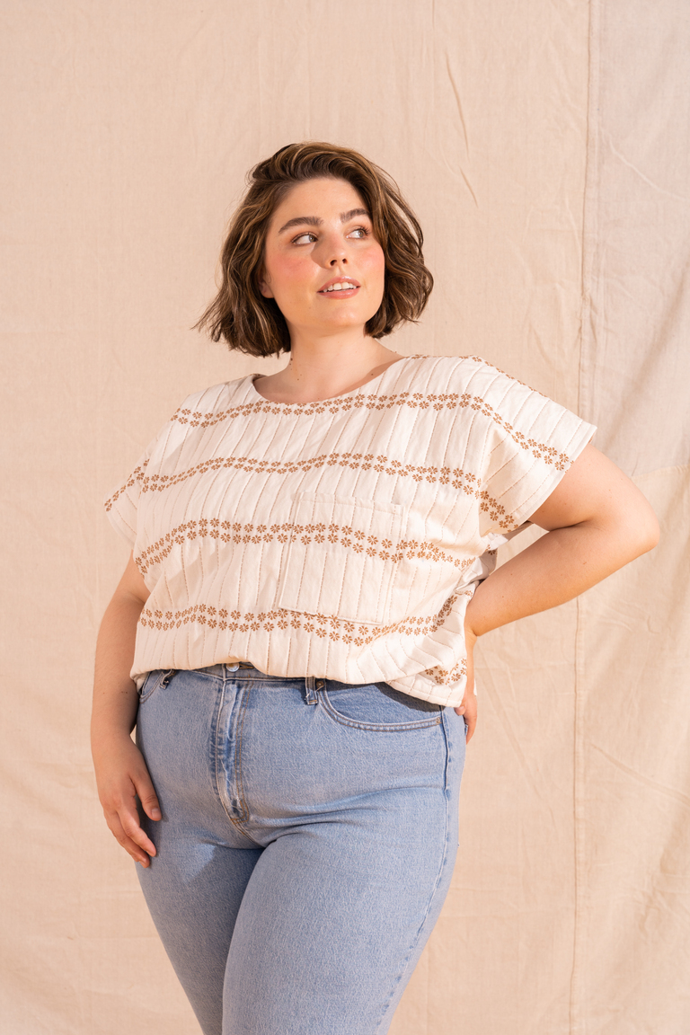 The Hansie sewing pattern, from Seamwork