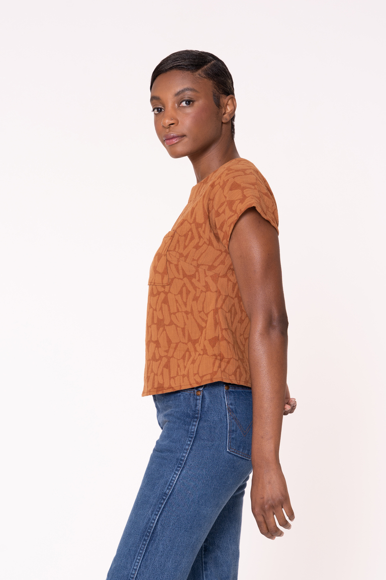 The Hansie sewing pattern, from Seamwork