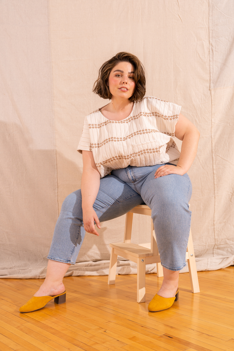 The Hansie sewing pattern, from Seamwork