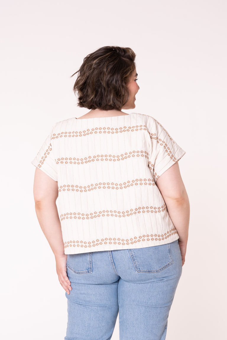 The Hansie sewing pattern, from Seamwork