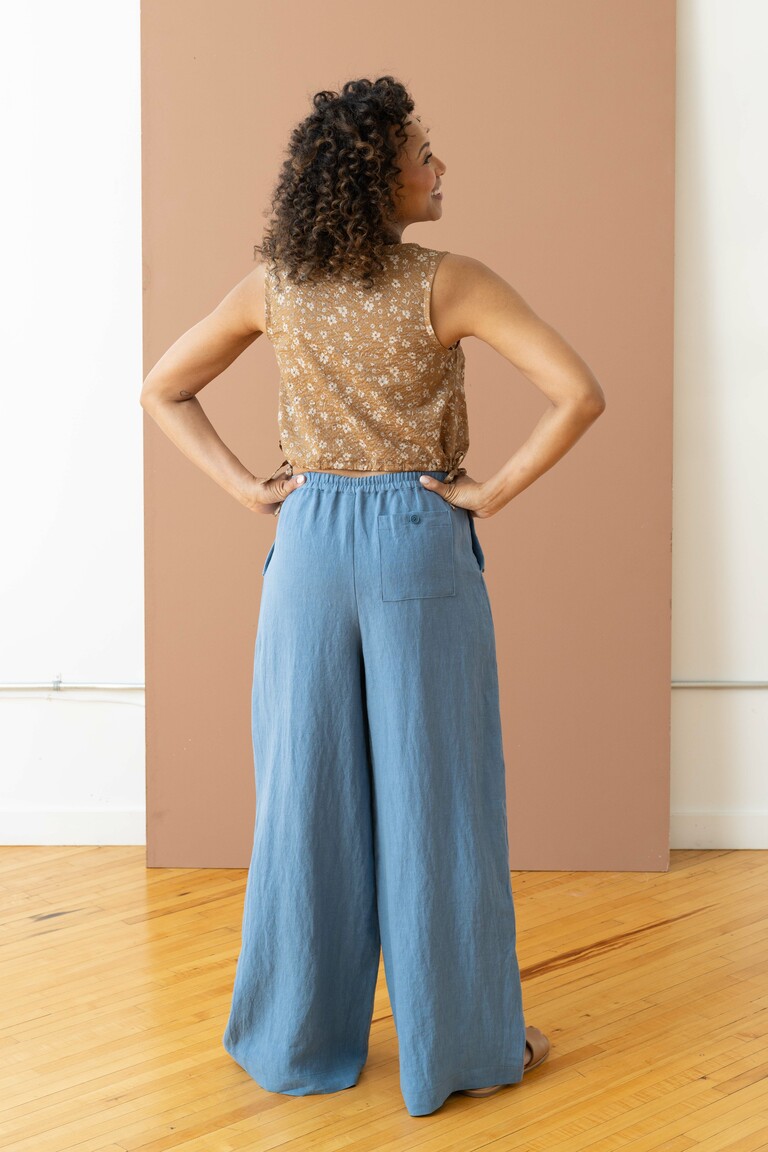 The  sewing pattern, from Seamwork