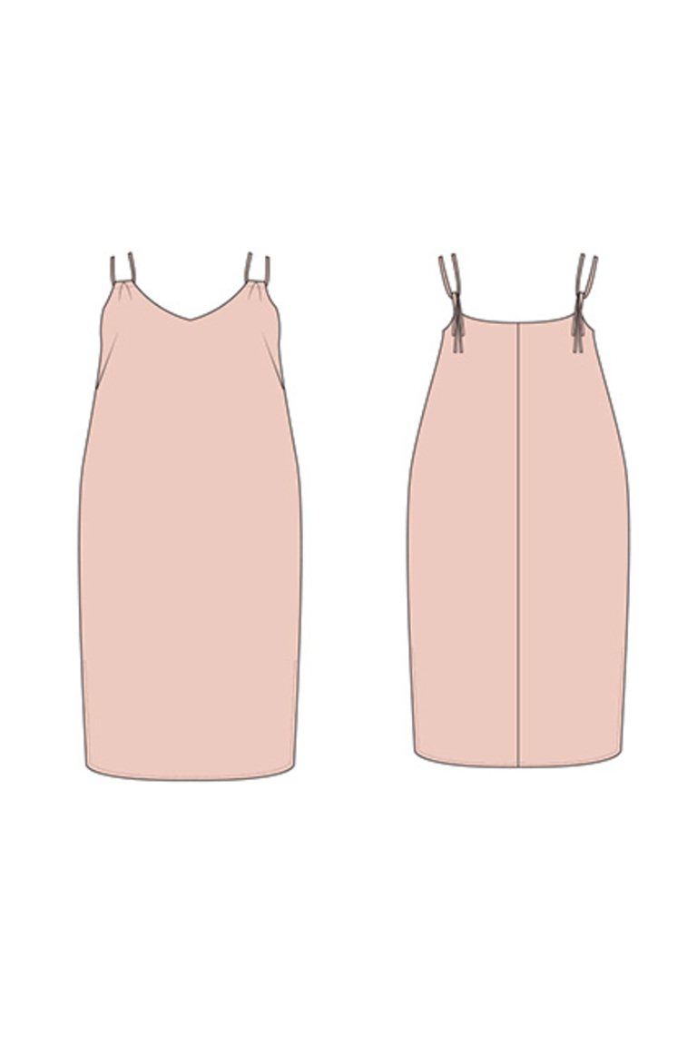 The  sewing pattern, from Seamwork