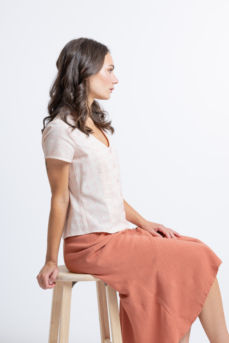 The  sewing pattern, from Seamwork