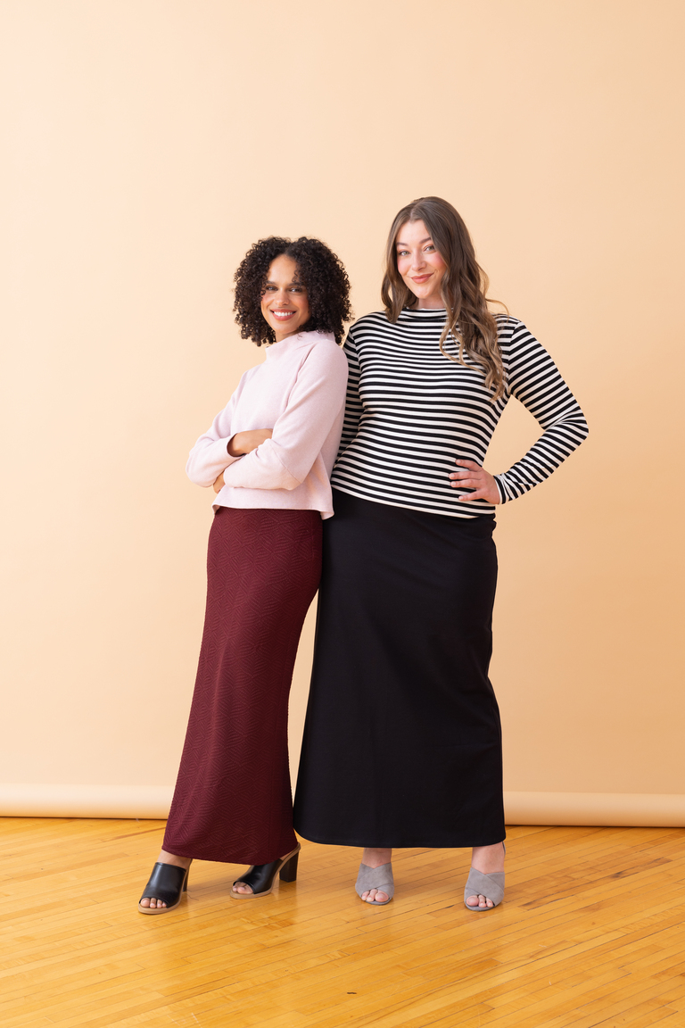 The  sewing pattern, from Seamwork