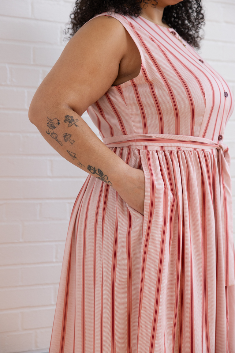 The  sewing pattern, from Seamwork