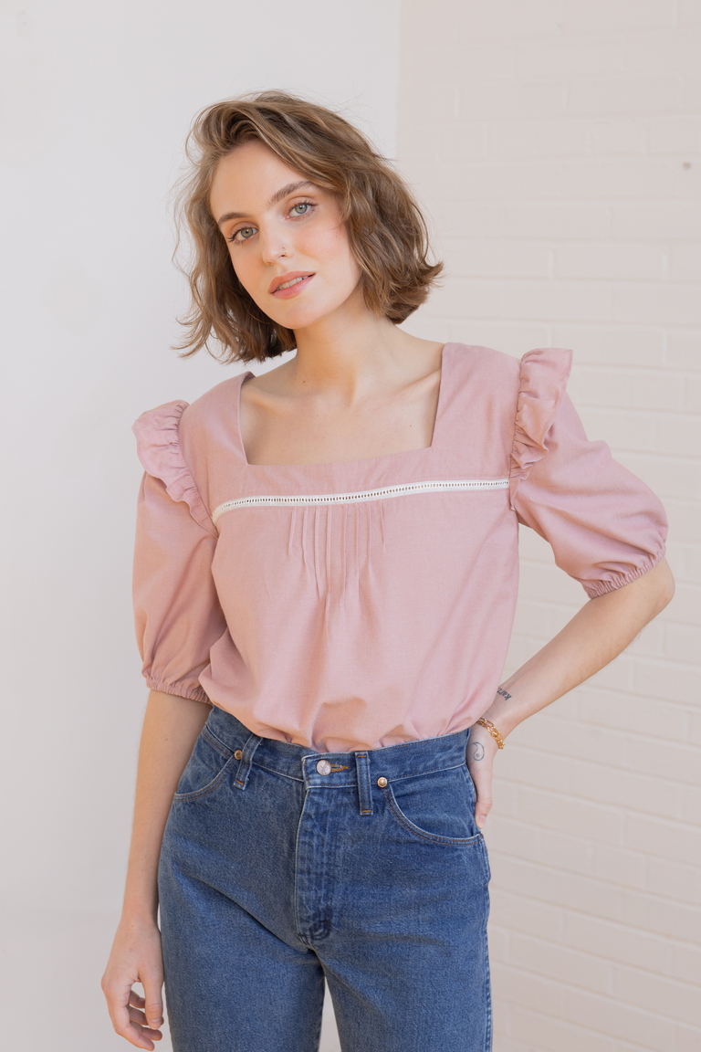 The  sewing pattern, from Seamwork