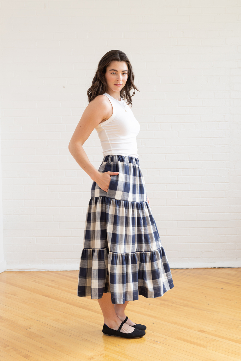 The  sewing pattern, from Seamwork