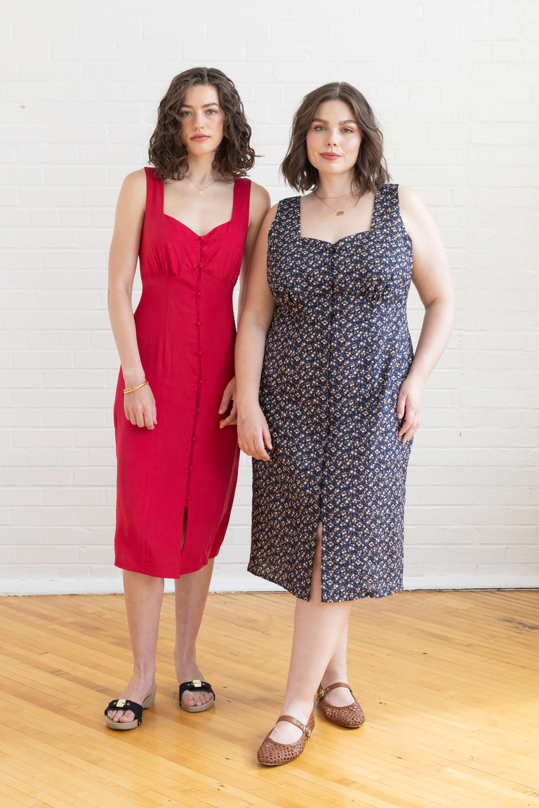 The  sewing pattern, from Seamwork