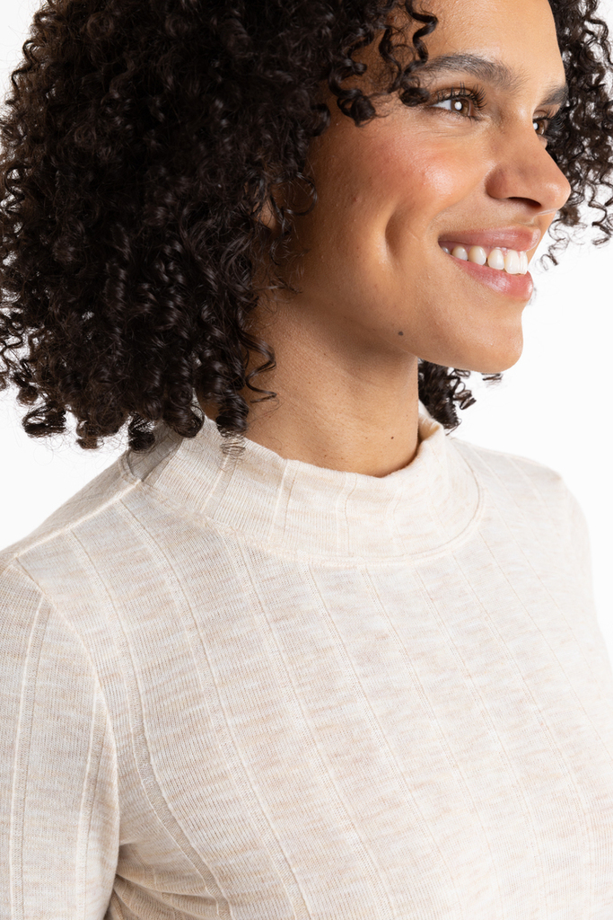 Greer sweater dress details