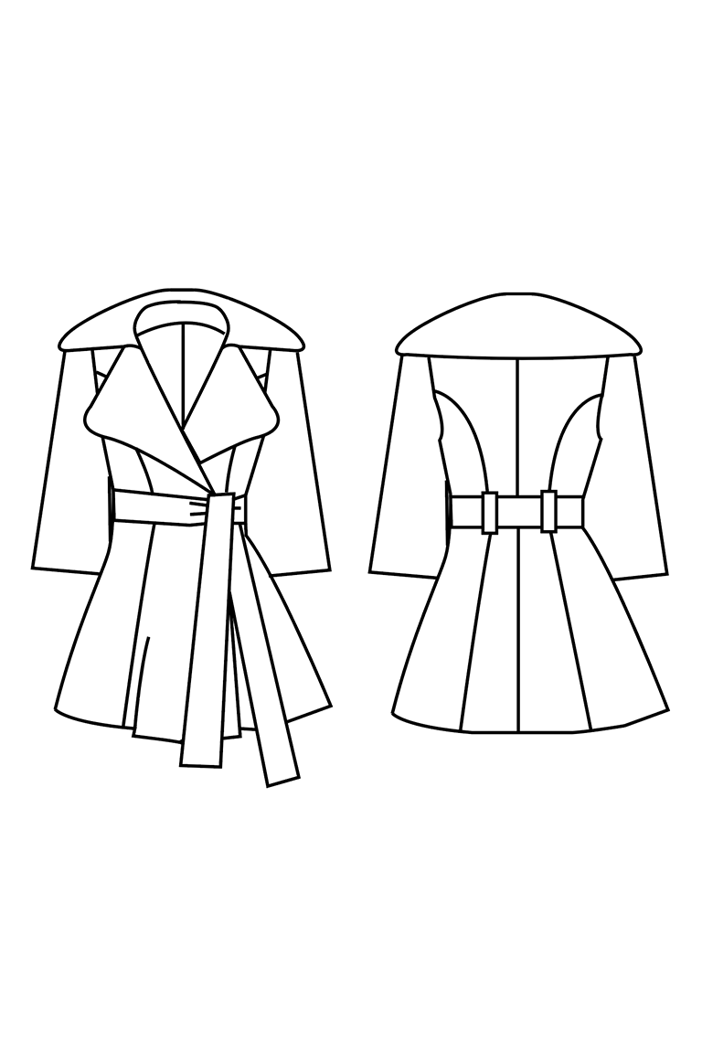The Lady Grey sewing pattern, from Seamwork