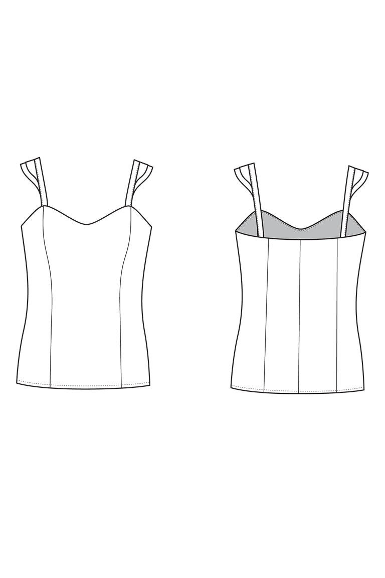 The Gwen sewing pattern, from Seamwork