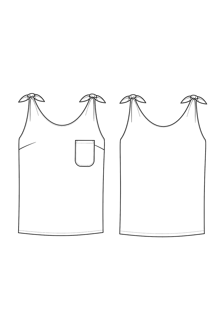 The Gretta sewing pattern, from Seamwork