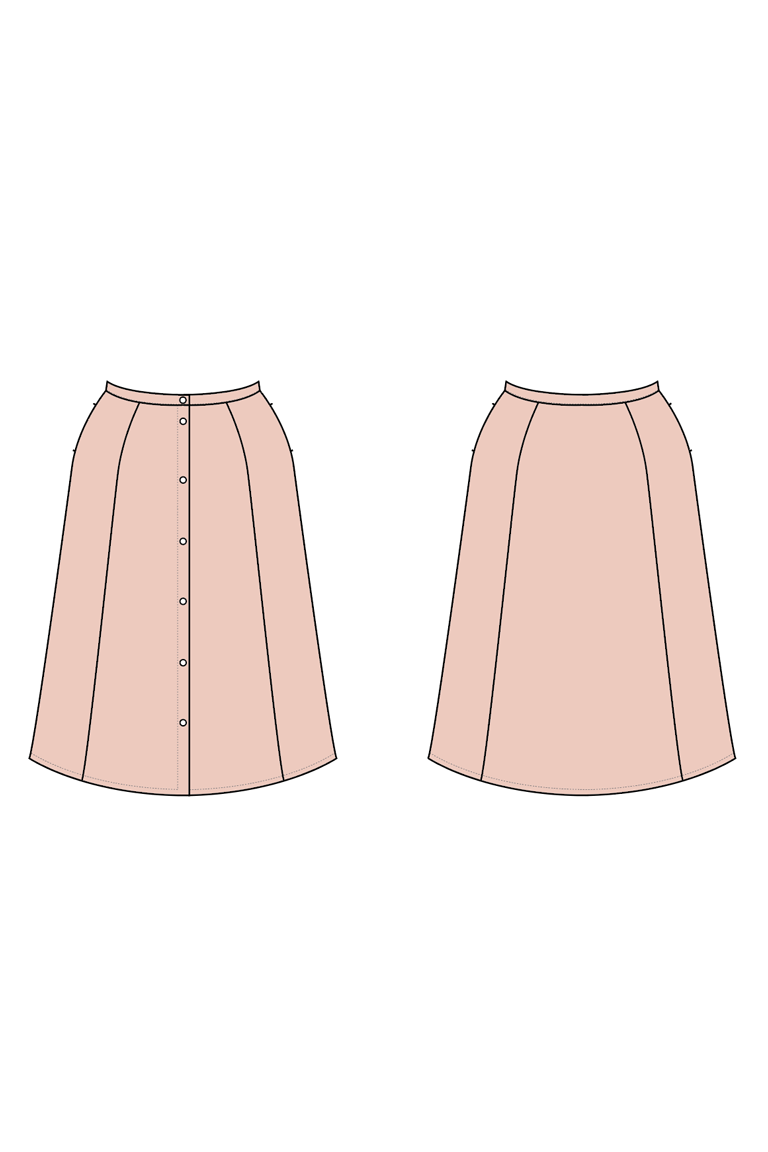 The Sawyer sewing pattern, from Seamwork