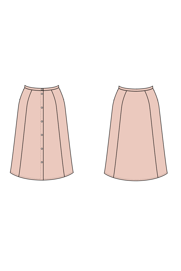 The Sawyer sewing pattern, from Seamwork