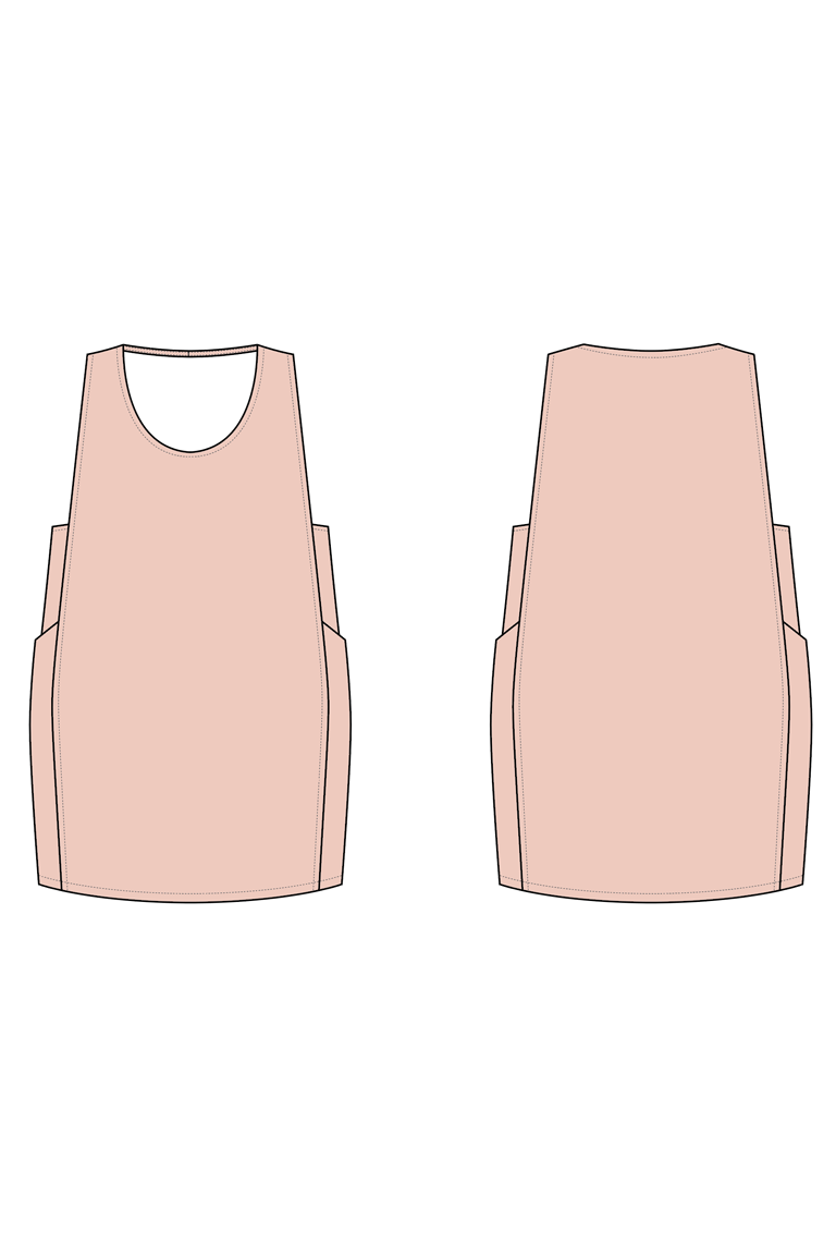 The Knox sewing pattern, from Seamwork