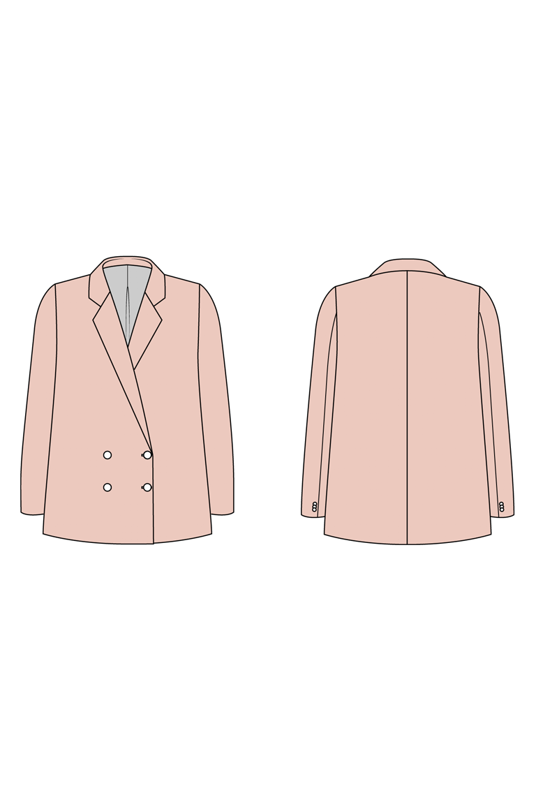 The Keaton sewing pattern, from Seamwork