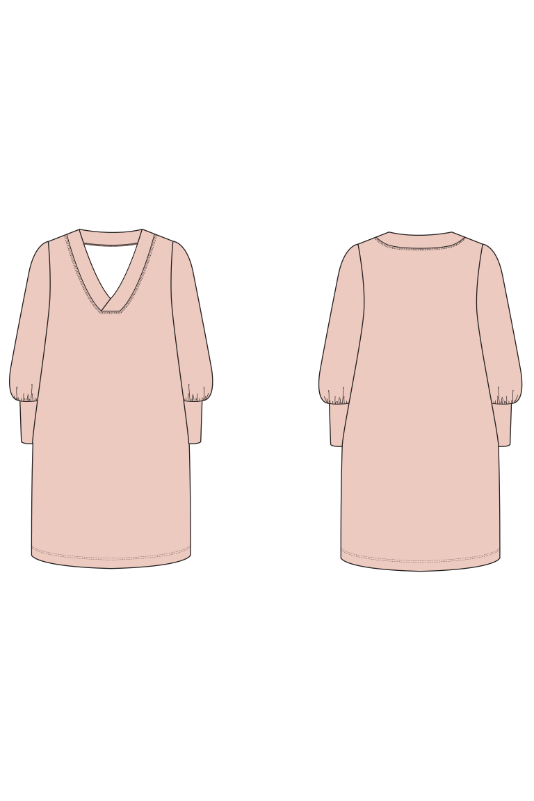 The Jones sewing pattern, from Seamwork