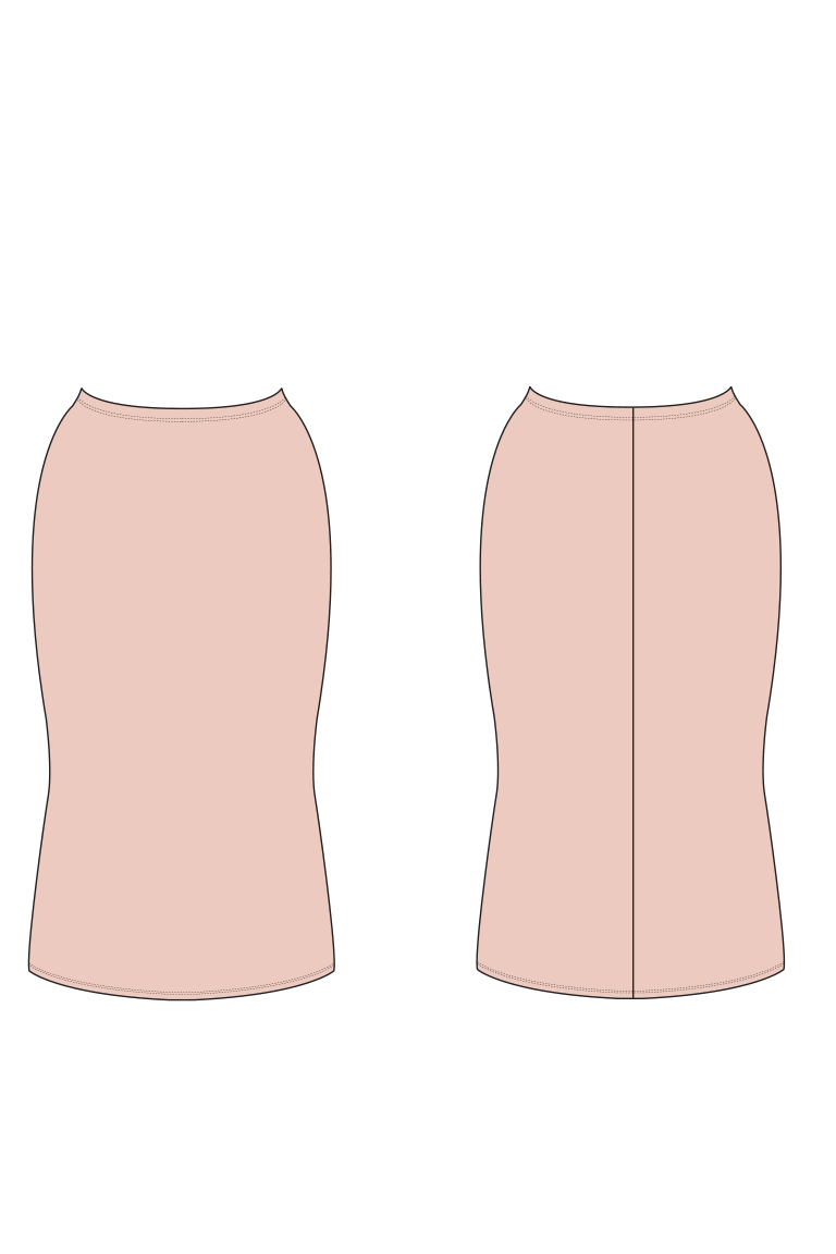 The  sewing pattern, from Seamwork