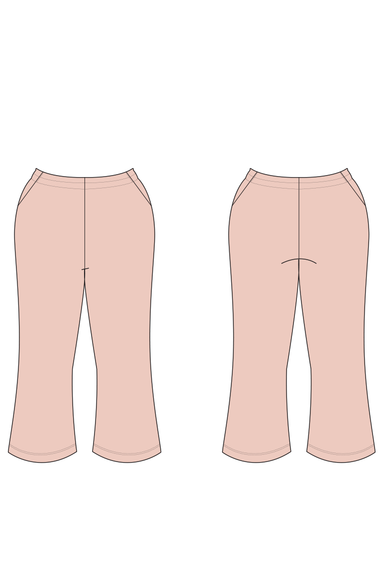 The  sewing pattern, from Seamwork