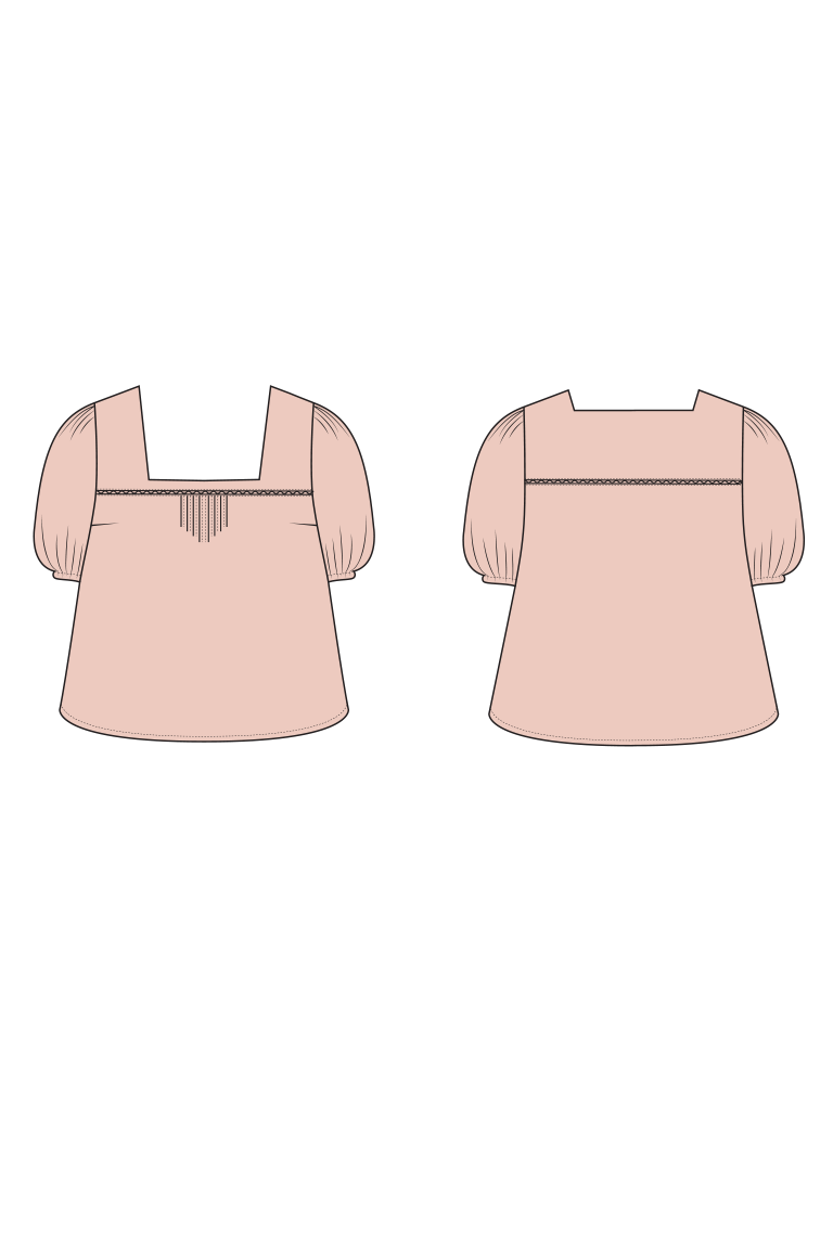 The Bloom sewing pattern, from Seamwork