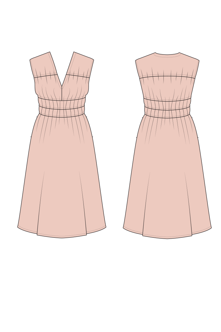 The Rosa sewing pattern, from Seamwork
