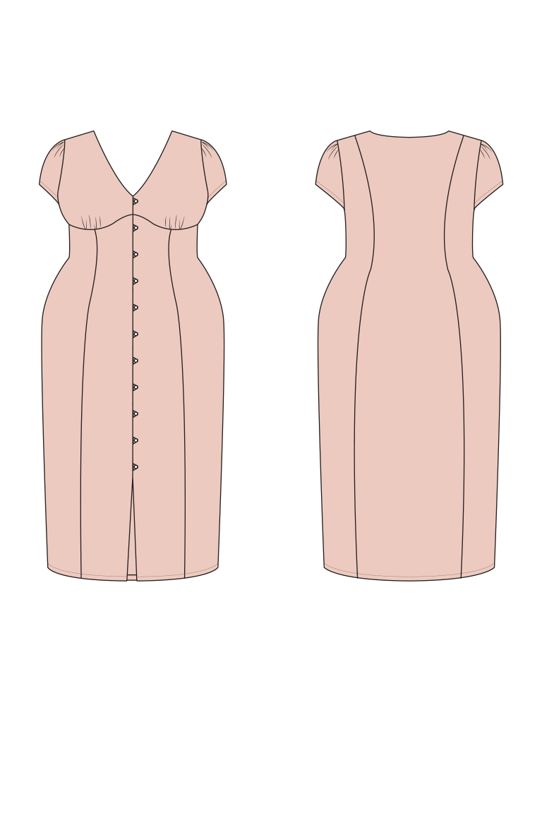 The Lilac sewing pattern, from Seamwork
