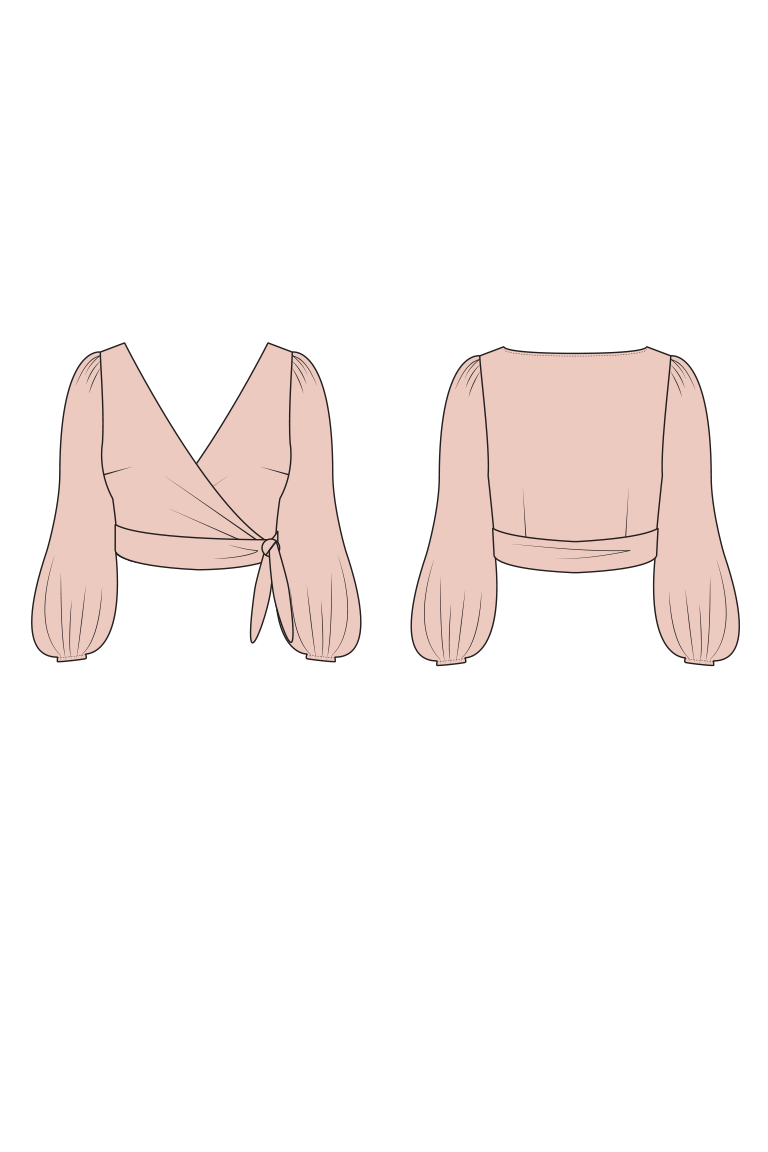 The Idra sewing pattern, from Seamwork