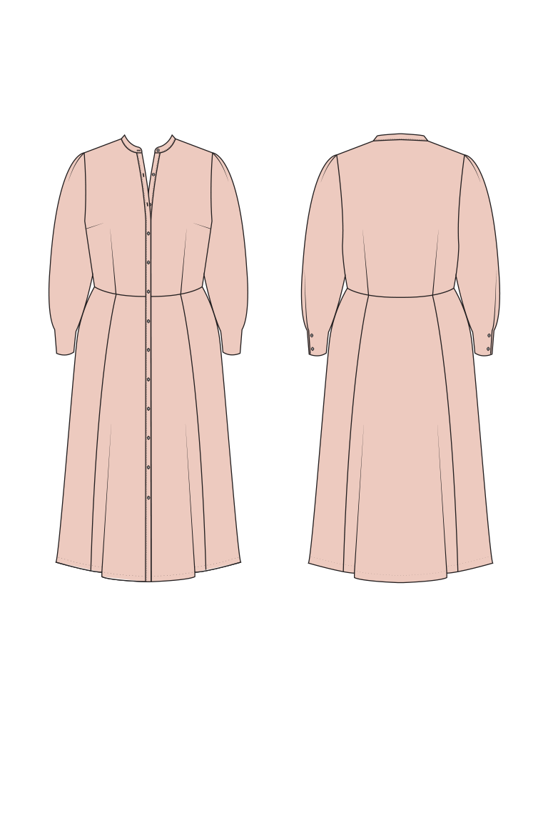 The Brom sewing pattern, from Seamwork