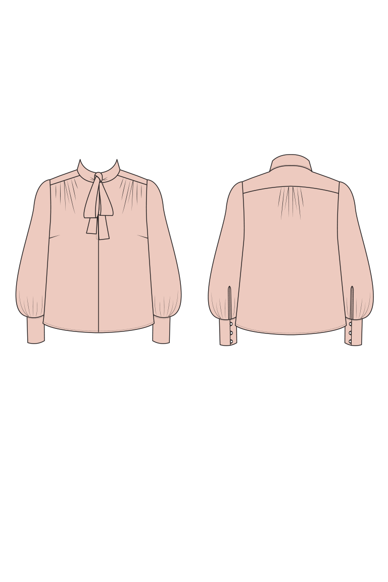 The Garnet sewing pattern, from Seamwork