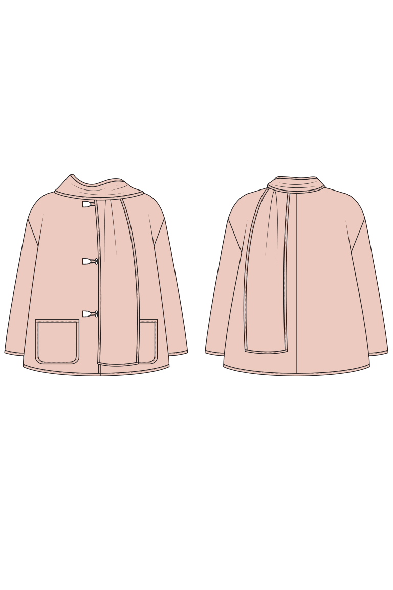 The Ivy sewing pattern, from Seamwork